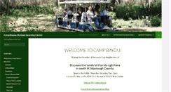 Desktop Screenshot of campbayou.org